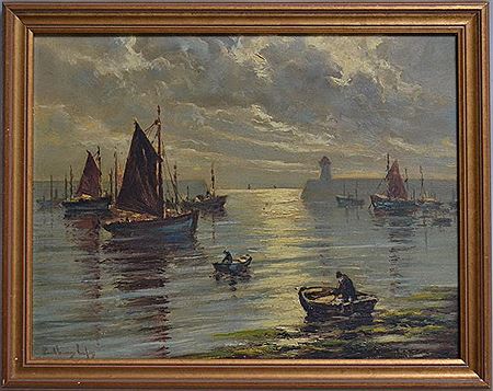 Quiberon, la sortie du port by Paul Henry Lafon - Auction record, sale price, and art valuation. Compare with similar artists and explore comparable artworks.