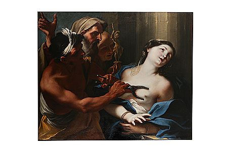 The Martyrdom of Saint Bibiana; The Martyrdom of Saint Agatha (2) by Stefano Maria Legnani - Auction record, sale price, and art valuation. Compare with similar artists and explore comparable artworks.
