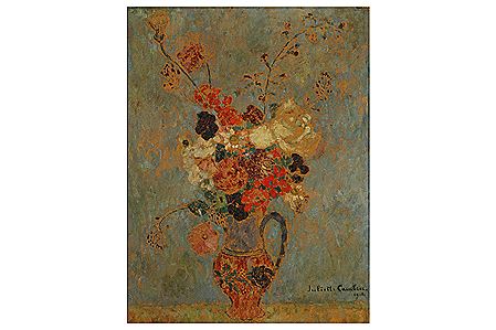 Garden Flowers in an Etruscan Vase