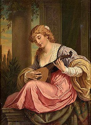 Mandolin player.