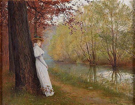 In thoughts. by Carl Alexander Brendel - Auction record, sale price, and art valuation. Compare with similar artists and explore comparable artworks.