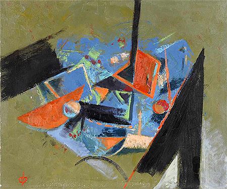 Sample artwork by Victor Fontaine (1923 - 1995), known for painting - View similar artists and auction records