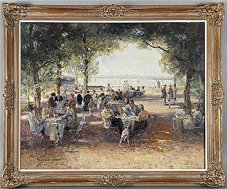 Cafégarten am Starnberger See