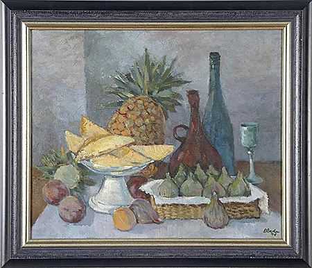 Still Life with Pineapples and Figs, 1976