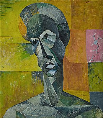 Double-sided panel: 'Head of Christ' & 'Mechanical.'