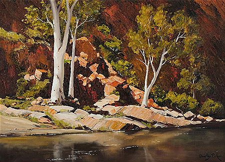 'Ghost Gums, Brachina Gorge'