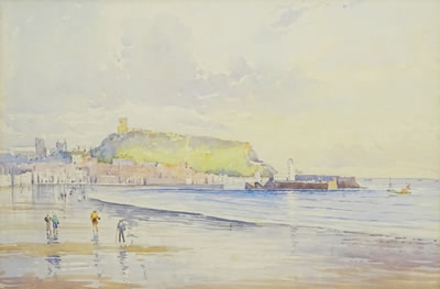 Beach and Castle Hill Scarborough