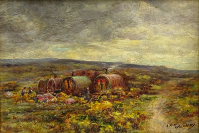 Gypsy Caravans on the Yorkshire Moors