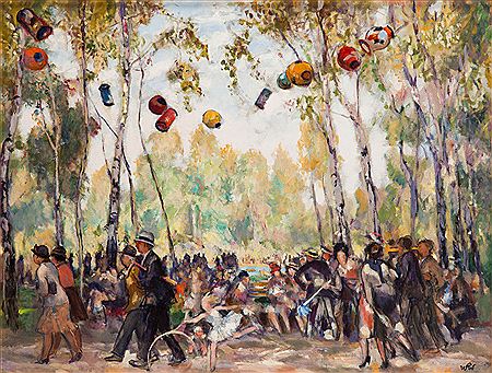 Festival with lanterns