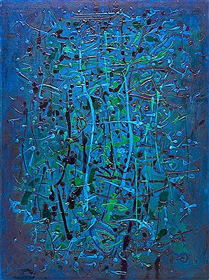 Blue composition, 1987