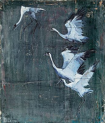 Biebrza-cranes