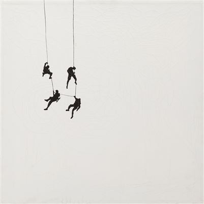 "Untitled" (Alpinists) by Jarek Jeschke - Auction record, sale price, and art valuation. Compare with similar artists and explore comparable artworks.