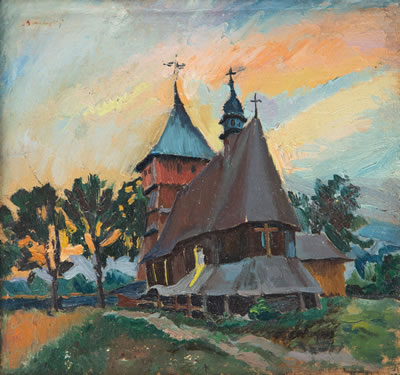 Sunset in Podhale