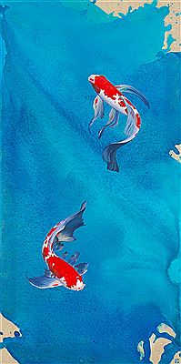 Blue waters, 2020 by Joanna Polkosnik - Auction record, sale price, and art valuation. Compare with similar artists and explore comparable artworks.