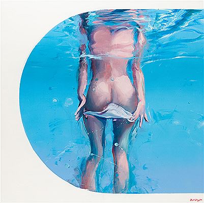 From the series 'Swimming pool', Madame A, 2018