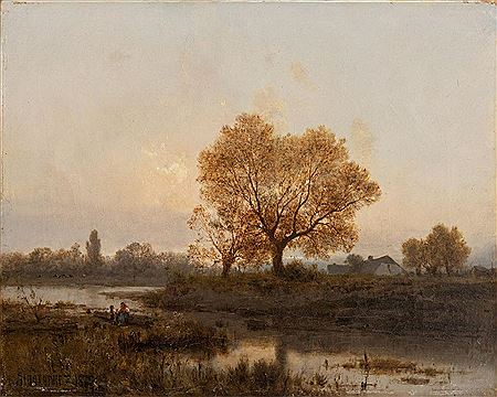 Evening landscape, 1874