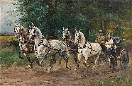 Sample artwork by Jan Ezram Kotowski (1885 - 1960), known for painting, landscapes, city scenes - View similar artists and auction records