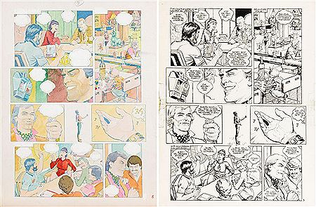 "Funky Koval. Bez oddechu", board #5 + blueprint by Boguslaw Polch - Auction record, sale price, and art valuation. Compare with similar artists and explore comparable artworks.