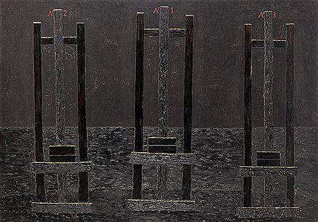 "Three artists"