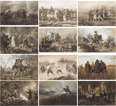 "With Fire and Sword" - series of 12 compositions for a novel by Henryk Sienkiewicz