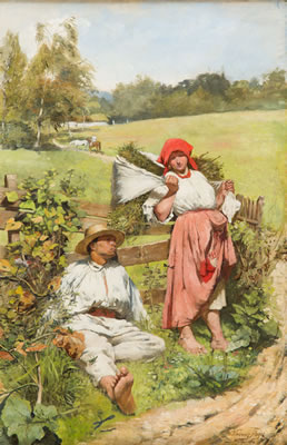"Grasshoppers" by Wlodzimierz Tetmayer - Auction record, sale price, and art valuation. Compare with similar artists and explore comparable artworks.