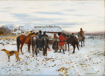 "Zaporizhia", 1885 by Stanislaw Maslowski - Auction record, sale price, and art valuation. Compare with similar artists and explore comparable artworks.