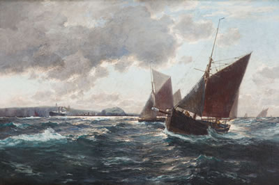 Seascape, 1903 by Erwin Carl Wilhelm Gunter - Auction record, sale price, and art valuation. Compare with similar artists and explore comparable artworks.