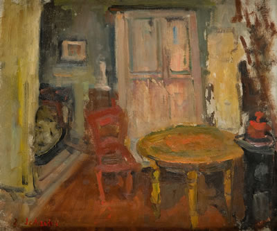 In the interior, circa 1935
