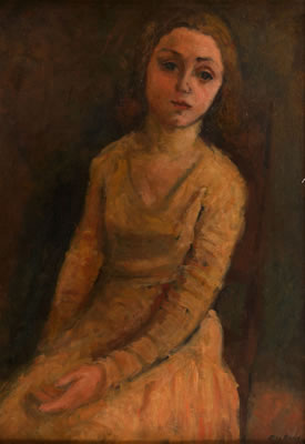 Sitting young girl by Max Band - Auction record, sale price, and art valuation. Compare with similar artists and explore comparable artworks.