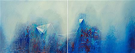 A story of the light, diptych