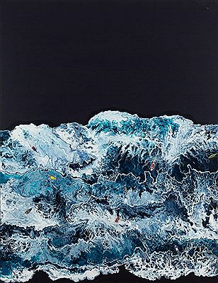 Sample artwork by Marzena Bis (Born 1987), known for oil and acrylic painting, inspired by landscapes - View similar artists and auction records