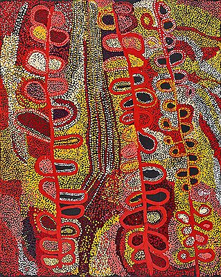 NGAYUKA NGURA – MY COUNTRY by Wawiriya Burton - Auction record, sale price, and art valuation. Compare with similar artists and explore comparable artworks.