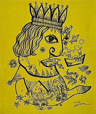 "LE PRINCE EN EST, MAUT PAS LE DIRE ..." by Michel Zou - Auction record, sale price, and art valuation. Compare with similar artists and explore comparable artworks.