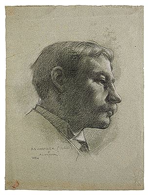 Portrait of Archibald Standish Hartrick, 1884