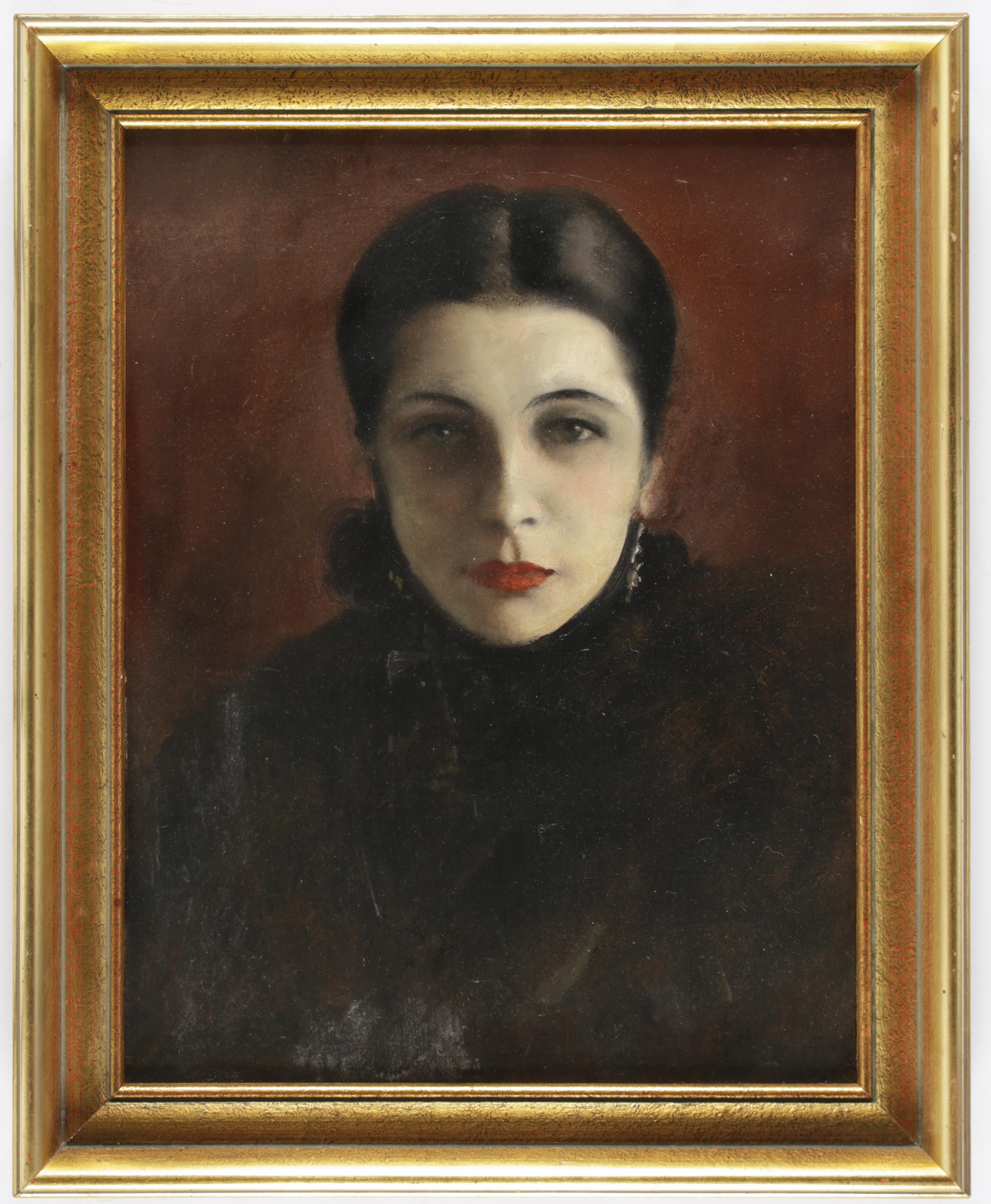 Frontales Damenportrait by Max Hirschenauer - Auction record, sale price, and art valuation. Compare with similar artists and explore comparable artworks.