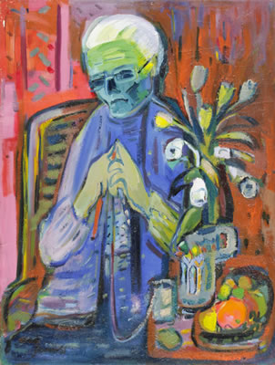 Seated Lady with Still Life