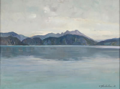 Sample artwork by Franz Glaubacher (1896 - 1974), known for painting - View similar artists and auction records