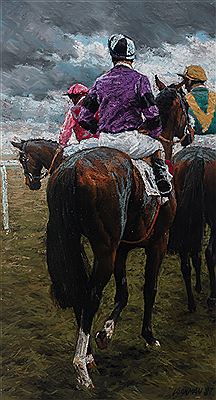 Dawn at the Start, Newmarket, 1987
