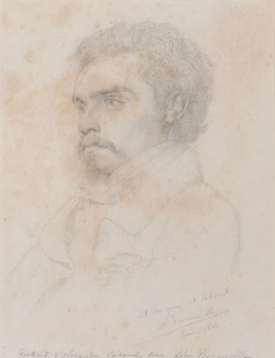 Sample artwork by Francois Leon Benouville (1821 - 1859), known for mythology figure painting - View similar artists and auction records