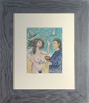 Portraits on the Beach by Anton Nickson - Auction record, sale price, and art valuation. Compare with similar artists and explore comparable artworks.