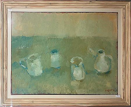 White Objects on Ochre