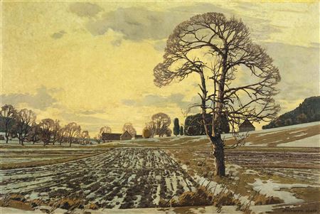 Field in spring by Josef Stoitzner - Auction record, sale price, and art valuation. Compare with similar artists and explore comparable artworks.
