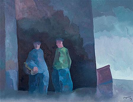 Sample artwork by Javier Sagarzazu (Born 1946), known for painting - View similar artists and auction records