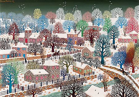 "Pueblo nevado (1977)"