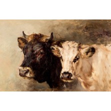Vaca y buey by Alejandro Seiquer Lopez - Auction record, sale price, and art valuation. Compare with similar artists and explore comparable artworks.