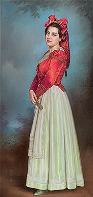 Joven goyesca by Maximino Pena Y Munoz - Auction record, sale price, and art valuation. Compare with similar artists and explore comparable artworks.