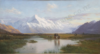 Mt Cook from Tasman Valley