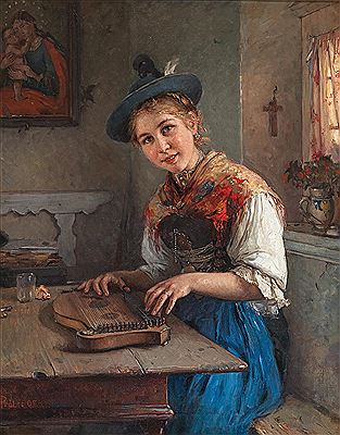 A Zither Player