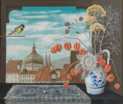 Sample artwork by Helmut Fetz (1928 - 2010), known for painting - View similar artists and auction records