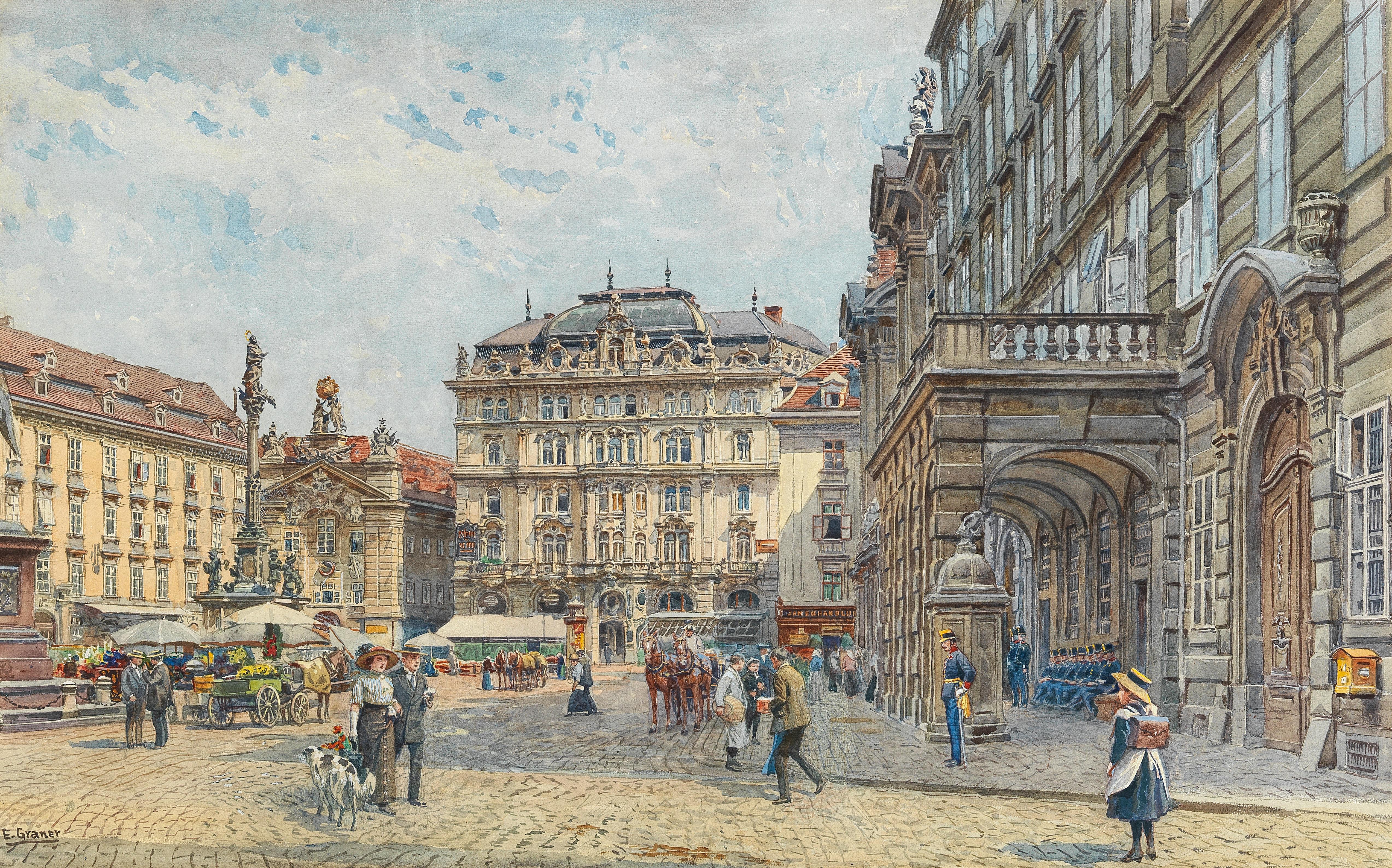 Am Hof square in Vienna